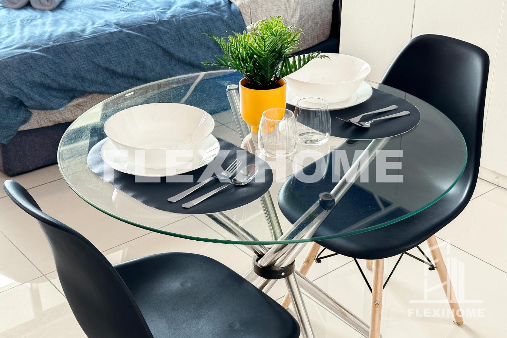 Netflix-Designed Studio Home At Cybersquare, Cyberjaya By Flexihome-My Eksteriør bilde